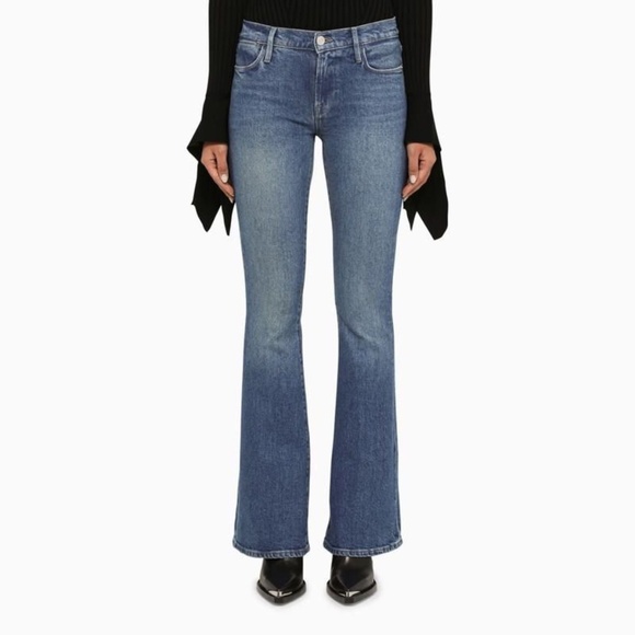 FRAME Le High Waist Flare Jeans - Size 27 - Picture 1 of 11